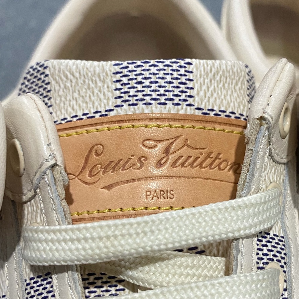 🛑SOLD🛑🌐LOUIS VUITTON DAMIER AZUR BOOGIE SNEAKER🌐 - Picture 7 of 12